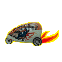 Race Drive Sticker by GRAWEsidebyside