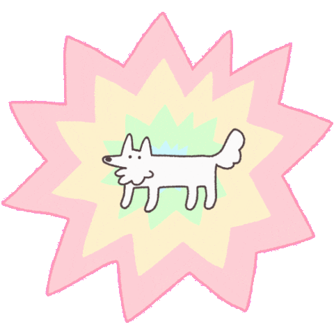 Inumog giphyupload happy dog kawaii Sticker