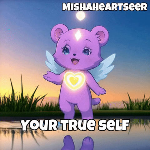 Peace Glow GIF by MishaHeartseer