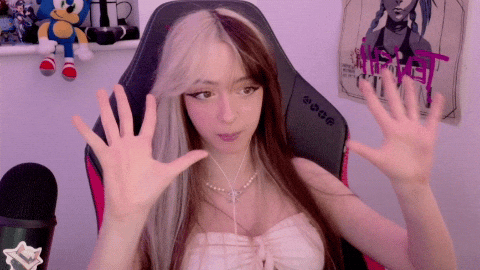 Squeezing Beautiful Girl GIF