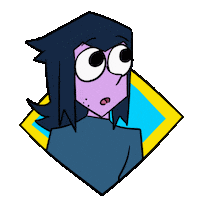 Ok Ko Lets Be Heroes Looking Sticker