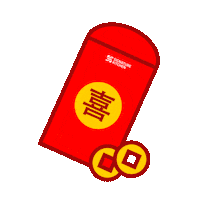 Chinese New Year Mouse Sticker by Signature Kitchen Official