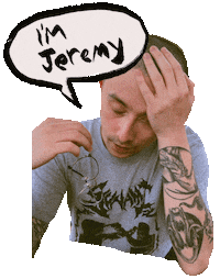 Jeremy Facepalm Sticker by Lauren Records