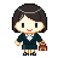 Pixel Applicant Sticker