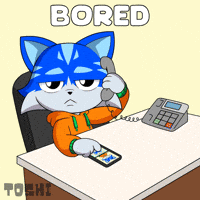 Tired Over It GIF by Toshithecat