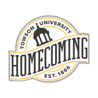 College Homecoming Sticker by Towson University