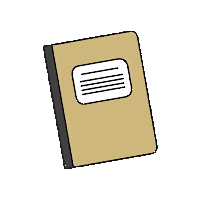 Studying Black And Gold Sticker by CU Online