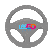 LesgoVerkeersscholen rijden lesgo lesgoverkeersscholen autowiel Sticker
