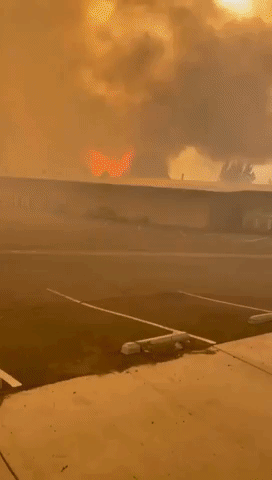 California Firefighter Captures Raging Dixie Fire Before and After Destroying Greenville
