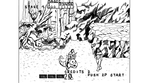 8-bit animation GIF