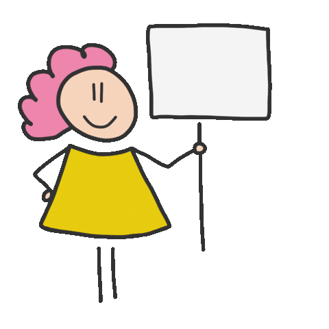 Sketch Canvas Sticker by Simone Abelmann