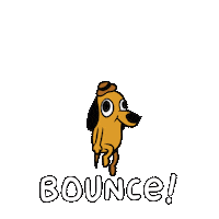 Excited Jump Sticker by Numskull Games