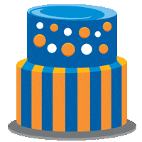 celebrate birthday cake Sticker by University of Florida