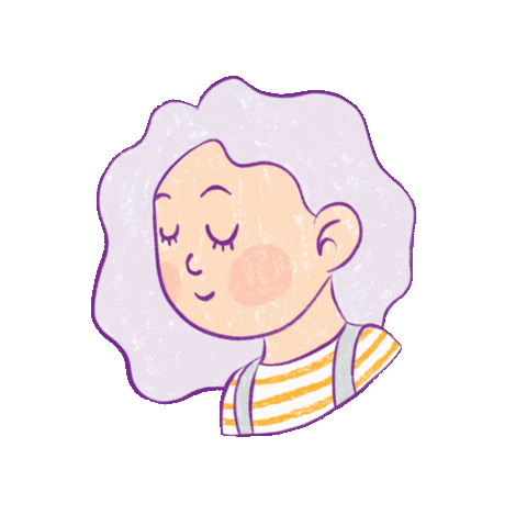 Happy Girl Sticker by studioemery