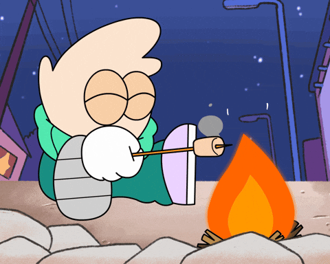 Vibes Camping GIF by Globkins