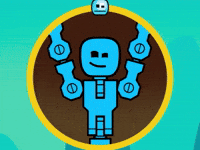 Time Wow GIF by StikBot