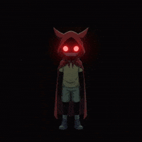 Angry Red Eyes GIF by G*BOY