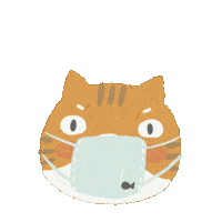 Cat Mask Sticker