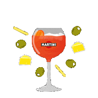 friends alcohol Sticker by Martini