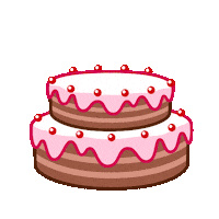 Happy Birthday Cake Sticker by JPedicini