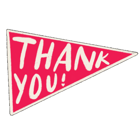 Thanks Thank You Sticker