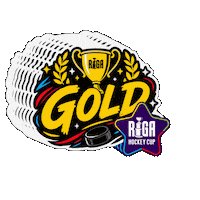 Celebrate Ice Hockey Sticker by Riga Hockey Cup
