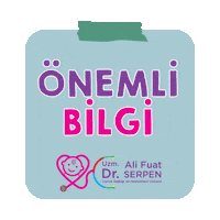 Sticker by Uzm. Dr. Ali Fuat Serpen