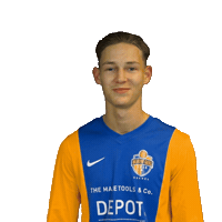 blauwgeel football voetbal veghel zaterdagvoetbal Sticker