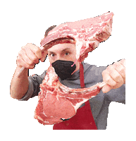 Meat Carne Sticker by ilmacellaioarbatax