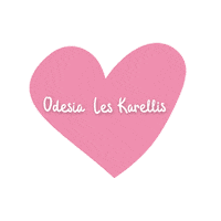 Heart Love Sticker by Odesia Vacances