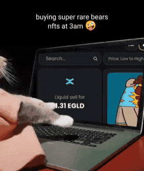 Cat Nft GIF by SuperRareBears
