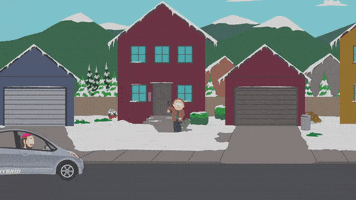 kyle broflovski snow GIF by South Park 