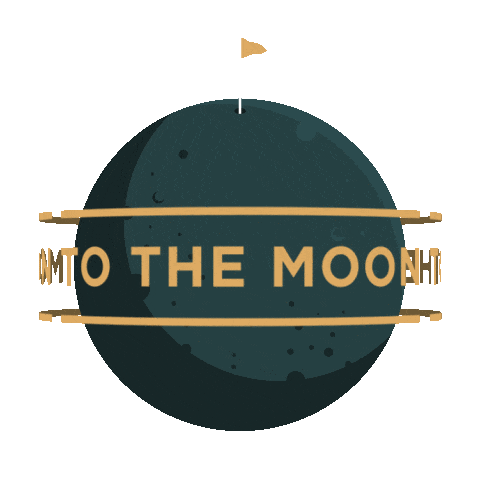 GoldenBoyGolf golf moon club boy Sticker