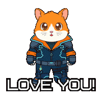 I Love You Sticker by Hamieverse