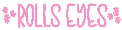 Rolling Eyes Sticker