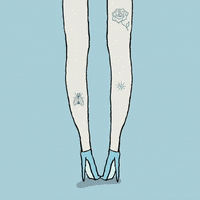 Girl Illustration GIF by Yuval Robichek