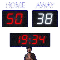 38 Away Sticker