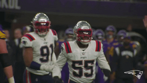 Football Celebration GIF by New England Patriots