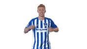 happy hertha bsc Sticker by Bundesliga