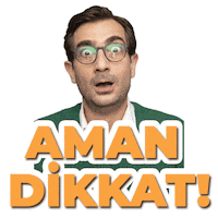 eminevim dikkat eminevim Sticker