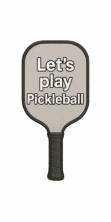 Pickleball Racket GIF