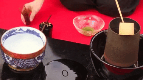 ikebanateart_do giphygifmaker 茶道 teaceremony ikebanateartdo GIF