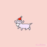Merry Christmas Animation GIF by Stefanie Shank