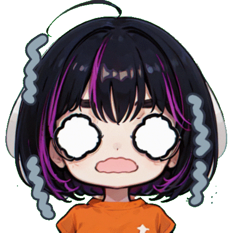 Scared Sticker