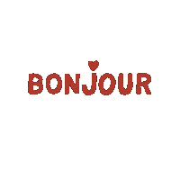 Coeur Hello Sticker