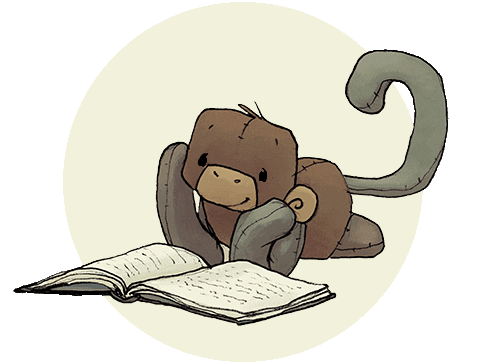 Monkey Bucher Sticker by arsedition