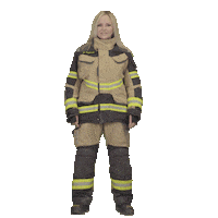 Firefighter Hello Sticker by S-GARD Schutzkleidung