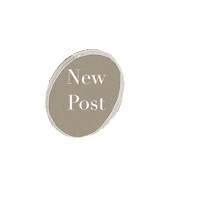 Taupeandhoney new post beige taupe and honey Sticker