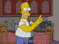 homer simpson pain GIF