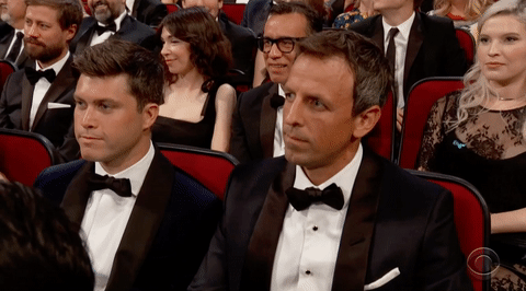 Seth Meyers Smh GIF by Emmys